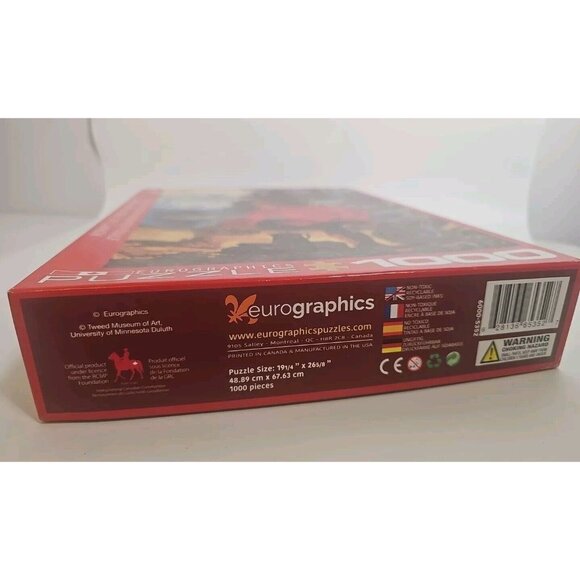 Royal Canadian Mounted Police 1000 Piece Jigsaw Puzzle by Eurographics. - Picture 4 of 5